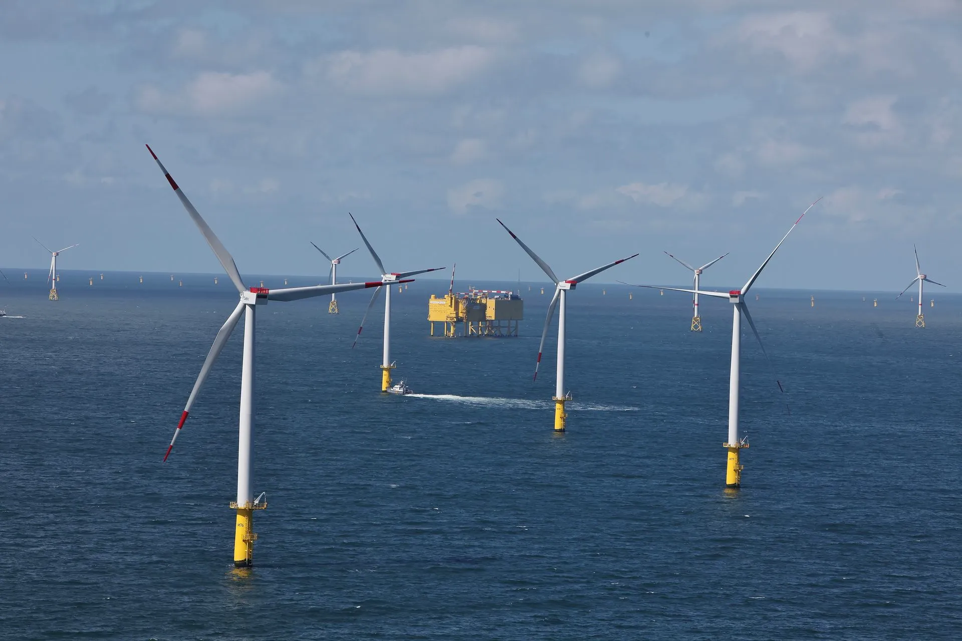 Offshore Windräder