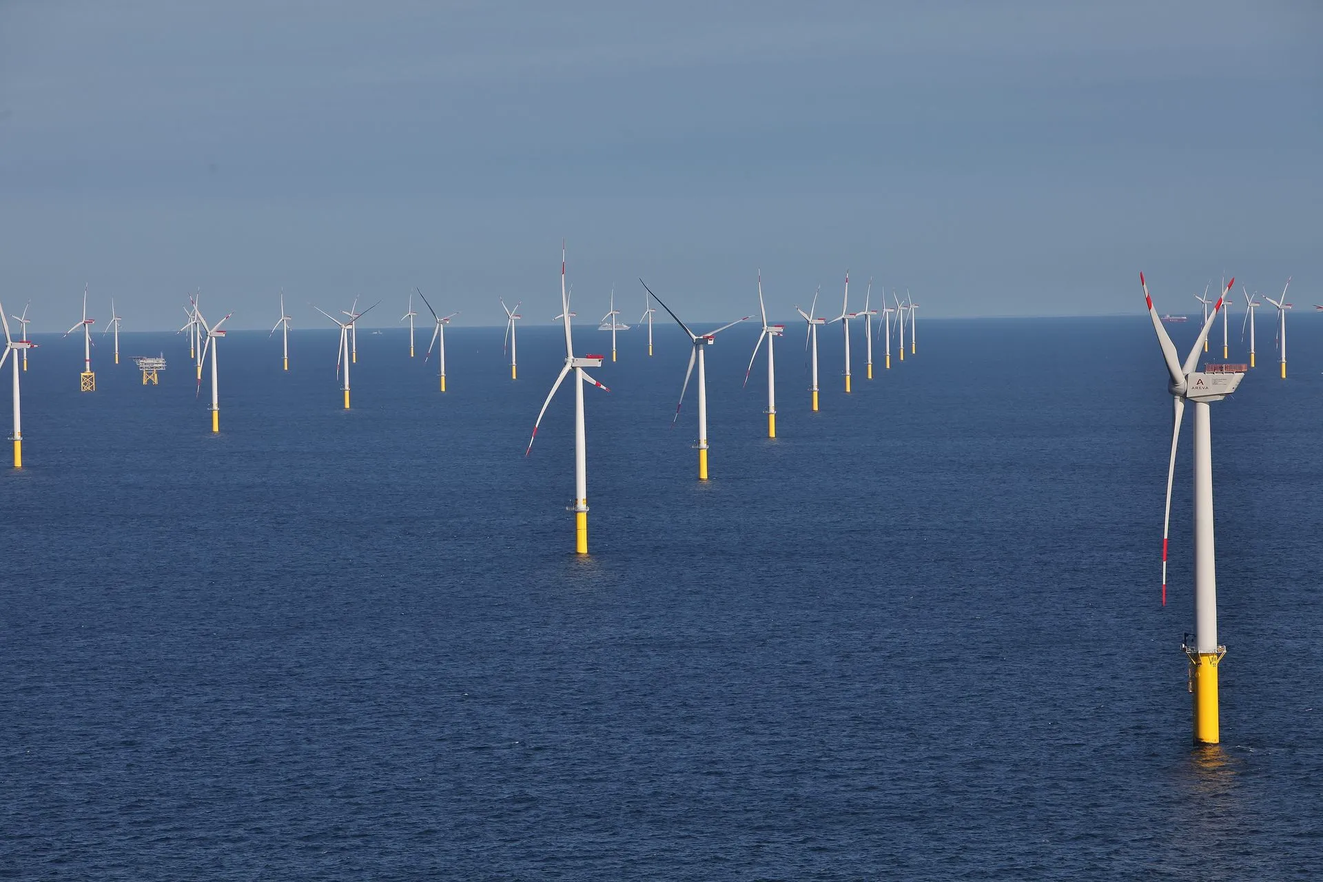 Offshore Windräder